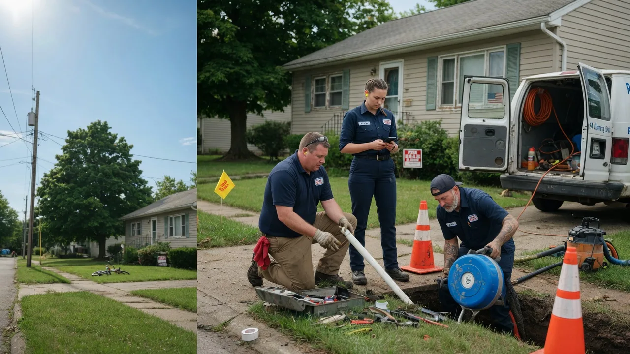Sewer Line Repair in Odin, IL near me